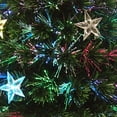 thumbnail image 3 of National Tree Company 3 ft. Fiber Optic Evergreen Tree with Star Decorations, 3 of 3