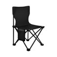 thumbnail image 4 of Lightweight Folding Camping Chair, Stable Portable Compact for Outdoor Camp, Travel, Beach, Picnic, Festival, Hiking, Backpacking, Supports 400Lbs Black Extra Large, 4 of 10