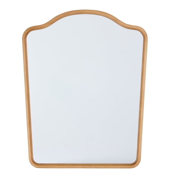 Better Homes & Gardens French Heritage 23x30 Natural Large Wall Mirror for Living Room
