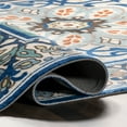thumbnail image 5 of nuLOOM Floral Leda Area Rug, 8' x 10', Leda Blue, 5 of 9