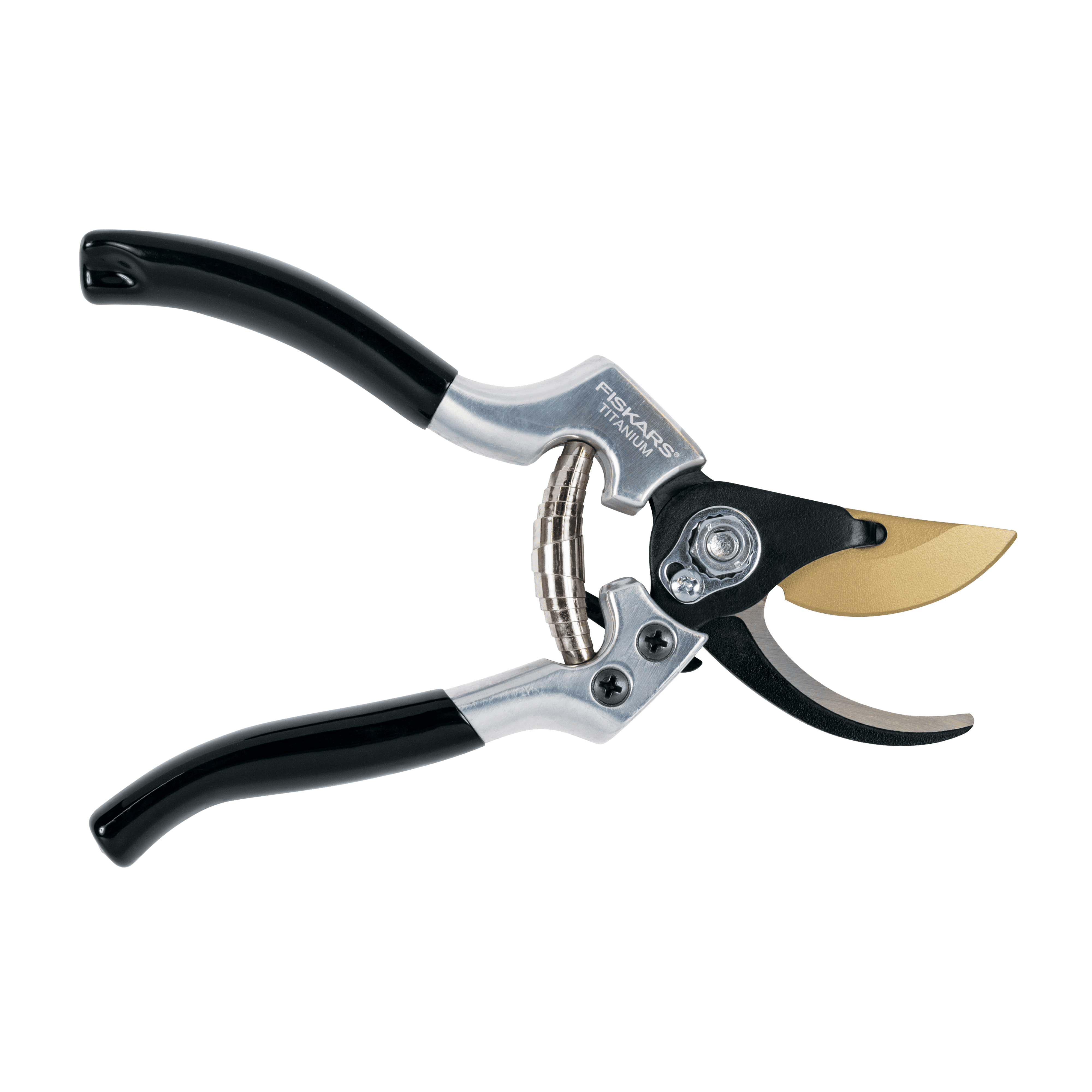 Fiskars 1 in. Titanium Coated Steel Blade Bypass Hand Pruner