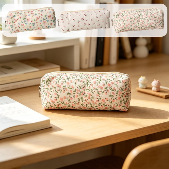 Summer Saving!Back_to_School Saving!School_Supplies!Under $1 dollars!Special Pencil Case Pouch, Colorful Pencil Pouch Makeup Brush Bags ForTeenagers Home Office Orginazer, B