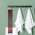 thumbnail image 5 of Unique Bargains 1 Pc Elasticity Body Scrub Towel Body Scrubber for Shower 29.92"x5.51" Red, 5 of 6