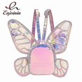 thumbnail image 2 of Fashion Women's Laser Mini Backpack Butterfly Angel Wings Daypack School Bag G, 2 of 5