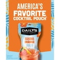 thumbnail image 4 of Daily's Bahama Mama Orange Tropical Wine Based Cocktail, 10 oz Pouch, 5.0% ABV, 4 of 6