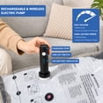 thumbnail image 3 of SUOCO Vacuum Storage Bags for Travel with Rechargeable Pump, 18 Combo (6L/6M/6S) Compression Packing Seal Bags for Luggage Suitcase, Space Saver for Clothing and Clothes Storage Travel, 3 of 5