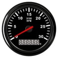 thumbnail image 1 of 85mm Car Boat Tacho Sensor Marine Tacho Meter with LCD Hourmeter 3000 4000 6000 8000 RPM Boat Tachometer 12V/24V Red Backlight ,Wide Applicability, 1 of 7
