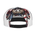 thumbnail image 2 of Susaid Patriotic Boxing Bear Art Print Baseball Cap Hip Hop Style Flat Visor Adjustable Outdoor Cap Unisex Adjustable Breathable, 2 of 7
