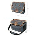 thumbnail image 3 of Ozark Trail 24 Can Collapsible Cooler ,Grey Color, Great for Work,  Camping, Picnics or Pool, 8.37 Quart., 3 of 7