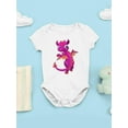 thumbnail image 3 of Cute Pink Dragon Bodysuit Infant -Image by Shutterstock,  Newborn, 3 of 4