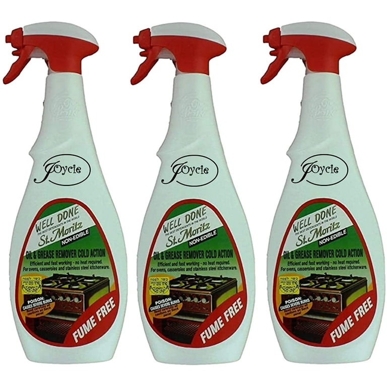 Well Done St. Moritz Oven Cleaner, 27Oz Spray Bottle, Fast Grease