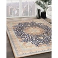 thumbnail image 3 of Ahgly Company Machine Washable Indoor Square Traditional Desert Sand Beige Area Rugs, 9' Square, 3 of 7