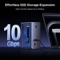 thumbnail image 3 of UGREEN Docking Station NVMe 10 en 1 Hub USB-C de 100 W PD, 3 of 8