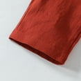 thumbnail image 4 of Siilsaa Babygirl Outfits Girl Summer Outfit Letter Short Sleeve T-Shirt Tops and Flared Pants Clothes Red,4, 4 of 6
