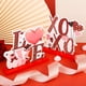 thumbnail image 4 of Decoración de mesa de madera para el día de San Valentín Adornos de escritorio Decoración Feliz día de San Valentín Amor Madera Artesanía Decoración, 4 of 7