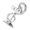 Silver, variant on Vintage Snake Brooch Pin Alloy Materials Unique Serpentines Designs Badge Enhances Fashion Senses For Various Styles