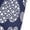 Evening Blue Hearts, variant on Plus Size Knit Sleep Pant