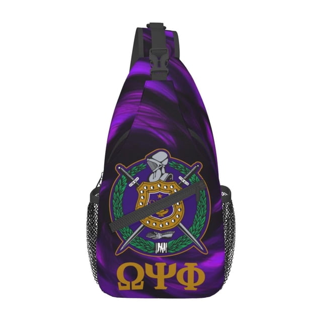 Bolso bandolera Bixinboy Psi Phi para viaje 19 x 9 x 39 cm