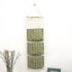 thumbnail image 1 of Bolsa de almacenamiento colgante BRILLAR amarilla con 3 bolsillos Organizador impermeable y elegante, 1 of 5