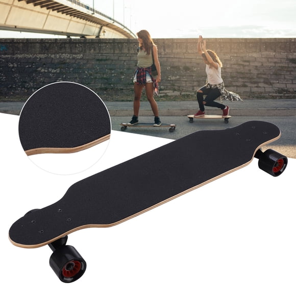 Maple Skateboard, Maple Longboard High Speed Low Noise High Strength Wear For Adults For Outdoor Sports