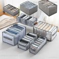 thumbnail image 3 of Closets Clothes Organizer Pants Jeans Storage Box Cabinet Organizer Drawers Underwear Socks T-Shirt Wardrobe Storage Organizers, 3 of 9