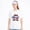 White-31, variant on Flag Shirt Women 4th of July Tee Funny Construction Patriotic T-Shirt