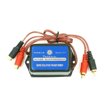 DNF Ground Loop Noise Isolator Suppressor RCA Audio Noise Filter