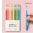 thumbnail image 3 of 10Pcs Colored Gel Pens Set Kawaii 0.4mm For Notes Journal Planner Office School Stationery, 3 of 7