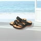 thumbnail image 2 of Amzcrzy Zapatos de mujer,Zapatos de mujer,Zapatillas de mujer, Sandalias informales de verano para mujer, con plataforma y tacón de cuña y hebilla de metal. Sandalias Mujer Zapatillas De Casa, 2 of 6