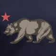 thumbnail image 3 of CafePress - California Bear With Star Women's V Neck Dark T Sh - Women's V-Neck Dark T-Shirt, 3 of 4