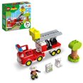 thumbnail image 1 of LEGO DUPLO Town Fire Truck 10969 Toy Building Kit (21 Pieces), 1 of 6