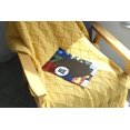 thumbnail image 4 of Manta de punto con borlas para cama, alfombra de moda nórdica sólida pulida a cuadros, colcha decorativa suave pulida para sofá, 4 of 7