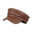 thumbnail image 2 of Boina con visera para mujer, gorra de violinista, gorra de marinero para yate, gorra de taxista para repartidor de periódicos para picnic Café, 2 of 7