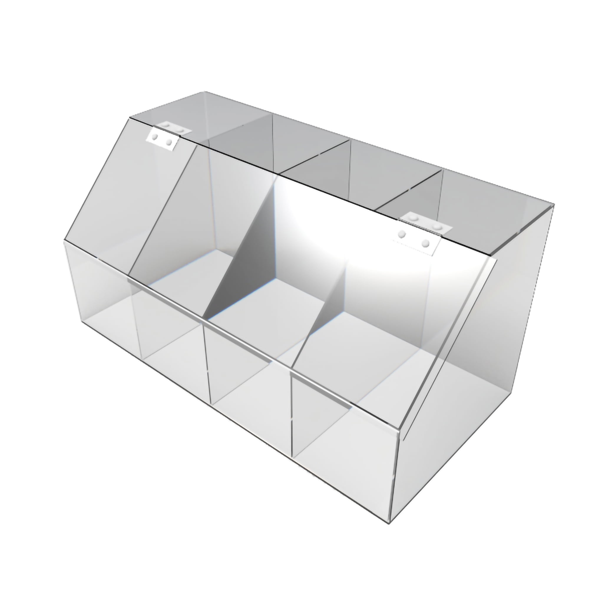 Plexiglass Lucite Clear Acrylic Nesting Candy Bulk Bin Container Box Display