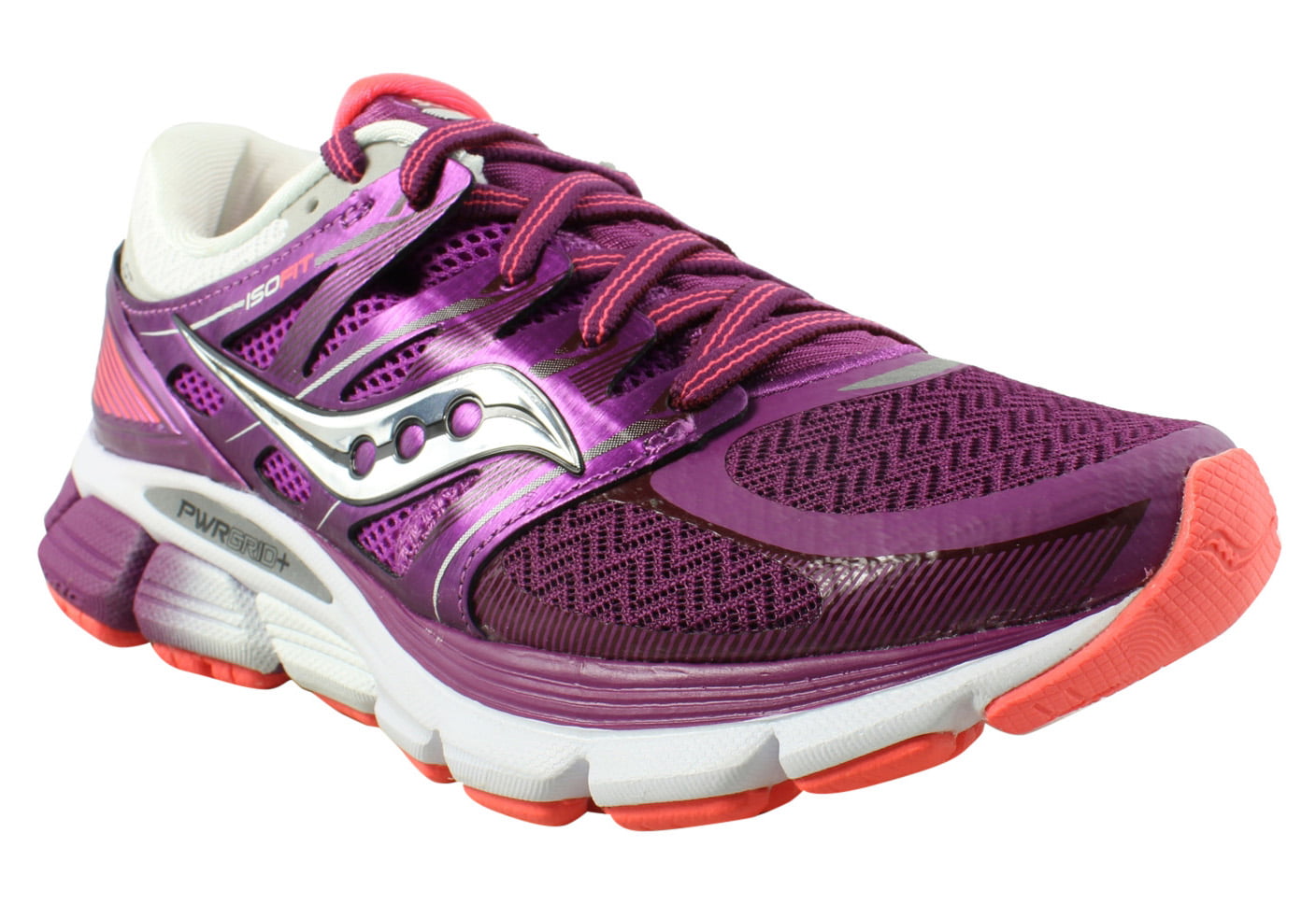 Saucony - New Saucony Womens Zealot Iso Purple/Coral Running Shoes Size ...