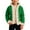 Green, variant on MAIHAN-Boy's Solid Color Winter Anorak Coat -Winter Hooded Cardigan, Christmas Warm Jacket, Christmas Hooded Cardigan Open Front Sweater(Blue,2-3Years)