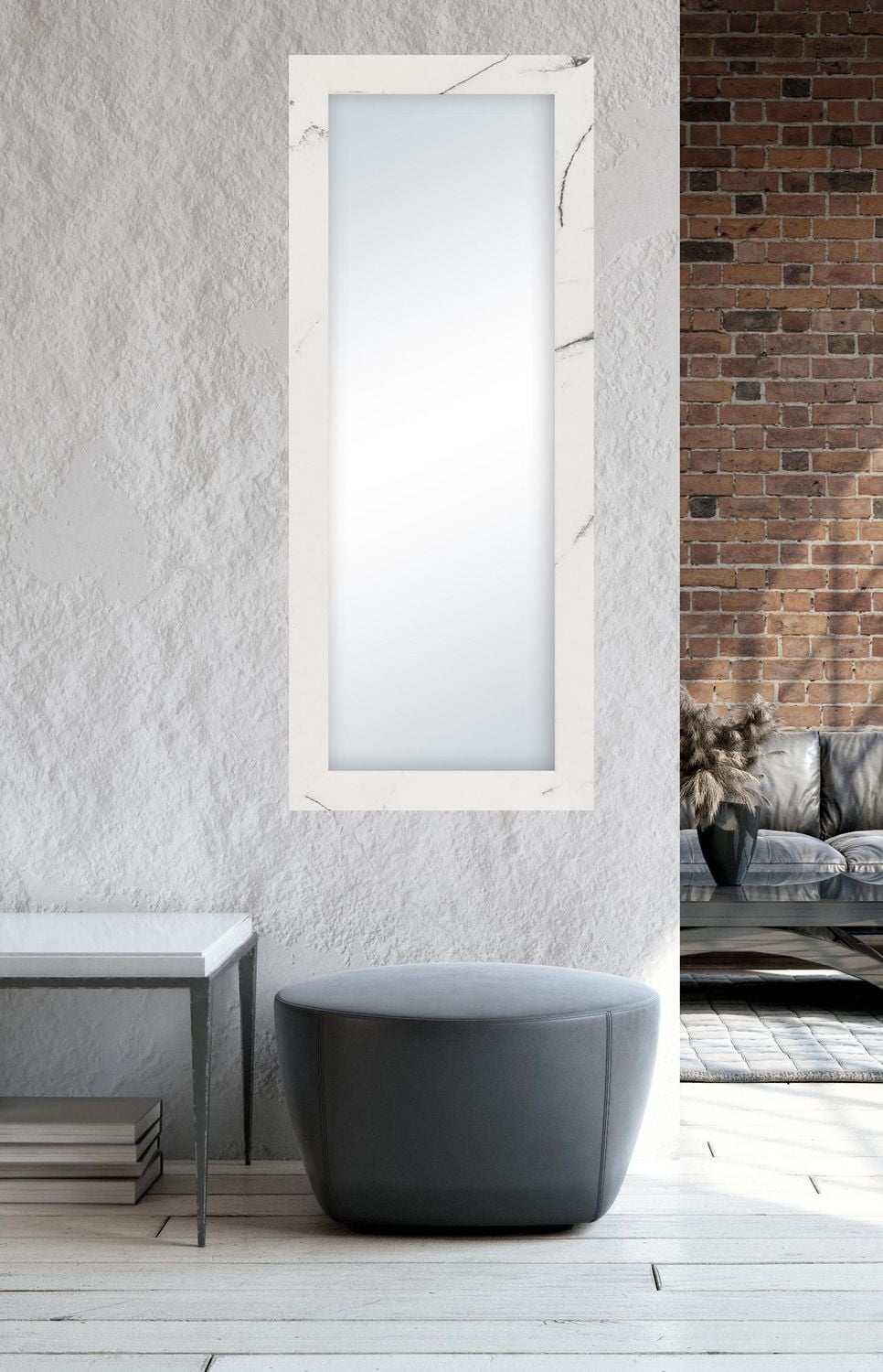 hometrends Panel Perfection Mirror, Marble look