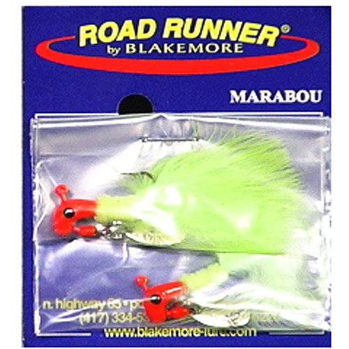 Blakemore B21002020 Road Runner Marabou Jighead 1/16oz