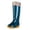 #1 Green, variant on Taqqpue Women's Rain Boots Plus Size Knee High Fleece Lined Warm Thick Sole Mid Heel Waterproof Long Boots for Women Size 5-10.5 Non-Slip Waterproof Garden Shoes Outdoor Wet Weather