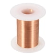 thumbnail image 1 of Alambre magnético de 42 AWG, alambres de cobre esmaltado de 42 calibre, alambre de bobina magnética de 4 oz para transformador, motor eléctrico, 155C(311F), color cobre, 1 of 5
