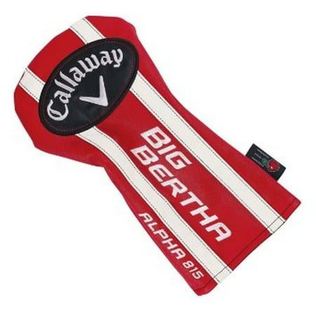 Callaway Big Bertha Alpha 815 Driver Headcover (Red/White) Golf (Big Bertha Driver Best Price)