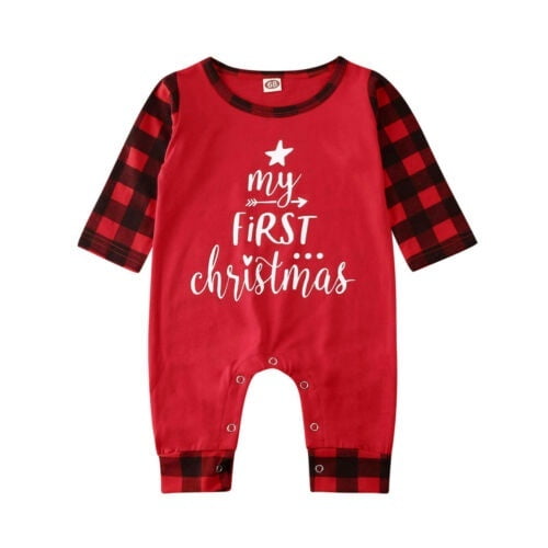 baby boy first christmas clothes