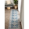 thumbnail image 6 of Well Woven Habra Light Blue Machine Washable Vintage Style Updated Classic Distsressed Persian Runner Rug 3x10 (2'7" x 9'10"), 6 of 8