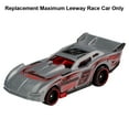 thumbnail image 5 of Replacement Part for Hot-Wheels 2021 Advent Calendar Vehicle Playset - GTD78 ~ Replacement Silver and Red Die-Cast Race Car ~ Maximum Leeway, 5 of 5