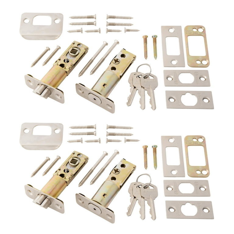 Brinks Keyed Entry Classic Bell Style Doorknob and Deadbolt Combo