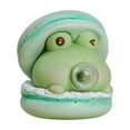 thumbnail image 3 of Relaxation Toys, Bubble Blowing Frog Design, Cute Desk Decor, Desk Accessories Decor, Mint Green, 3X3 In, 1 Pc, 3 of 6