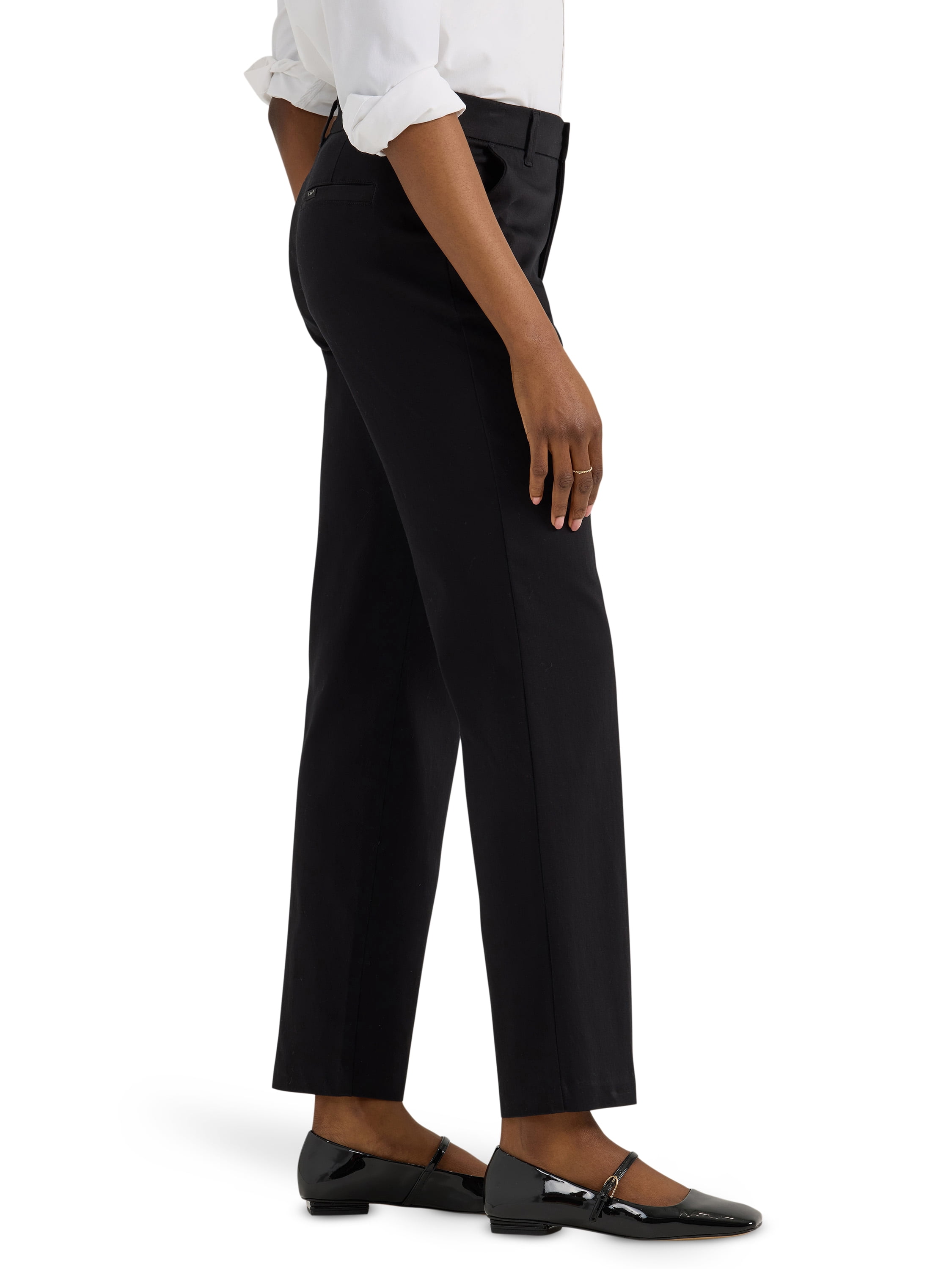 Lee Women's Straight Leg Woven Pant