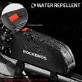thumbnail image 5 of Waterproof Bike Bag Front Frame Top Tube Bicycle Pouch Large Capacity Cycling Front Storage Bag for Road Bike MTB Mountain Bike, 5 of 8