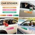 thumbnail image 6 of NOGIS 3 Pcs 10 x 2.72 Inches Car Bumper Sticker Large Bandage Decal for Car Truck Vehicle Window Funny Decals Automotive Decals (Yellow), 6 of 7