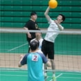 thumbnail image 3 of 1*9.5m Volleyball Net Portable Standard Volleyball Net Black Detachable Professional Volleyball Net Volleyball Replacement Net with Storage Bag for Gym Beach Playground, 3 of 9